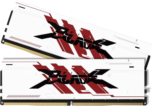 32GB DDR4 3200Mhz RAM (2X16Gb) UDIMM CL16 White