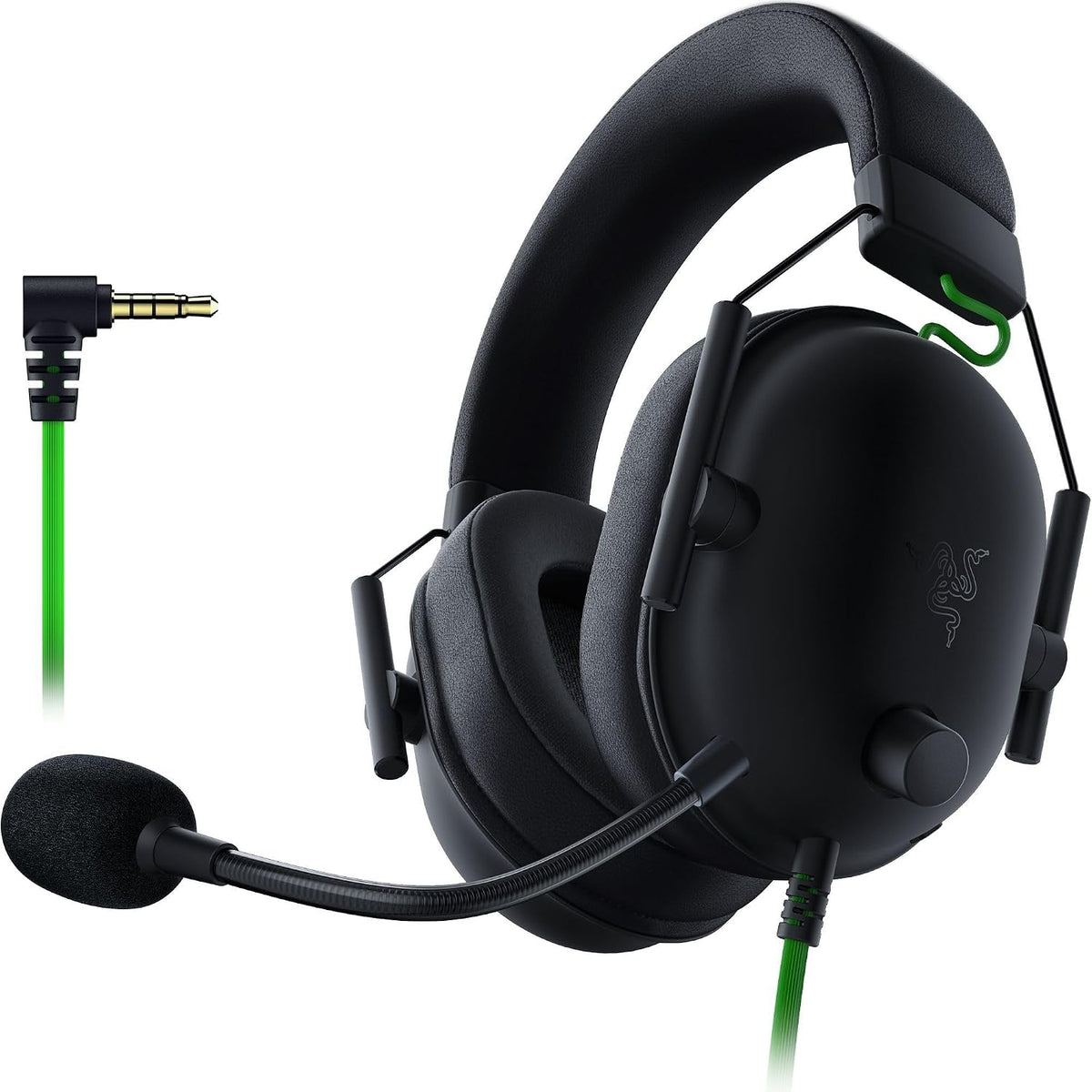 Razer Blackshark V2 X Gaming Headset: 7.1 Surround Sound - 50Mm Drivers - Memory Foam Cushion - for PC, PS4, PS5, Switch - 3.5Mm Audio Jack - Black