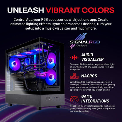 Skytech Gaming PC Desktop, Ryzen 7 9850X3D, RX 9070 XT, 32GB RAM, 2TB SSD