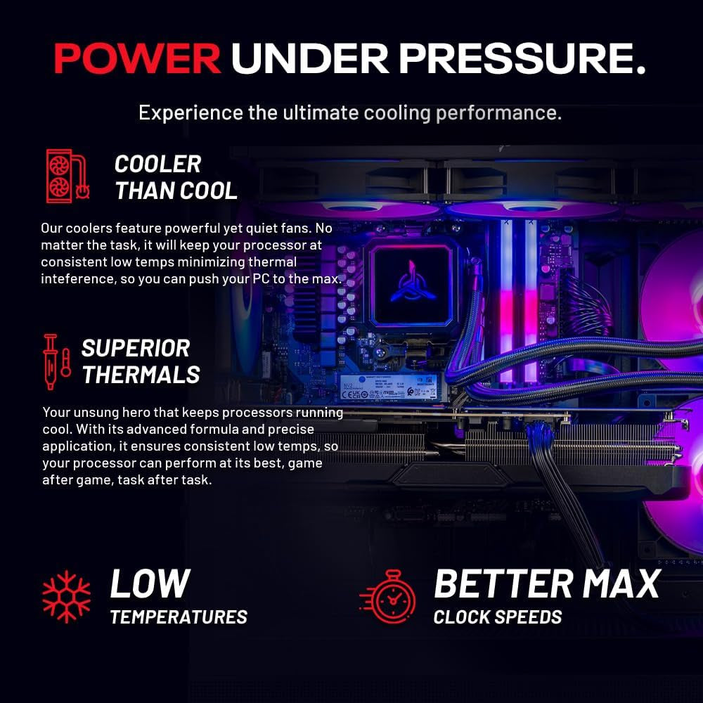Skytech Gaming PC Desktop, Ryzen 7 9850X3D, RX 9070 XT, 32GB RAM, 2TB SSD