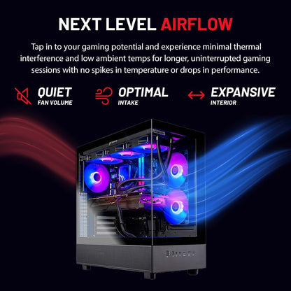 Skytech Gaming PC Desktop, Ryzen 7 9850X3D, RX 9070 XT, 32GB RAM, 2TB SSD