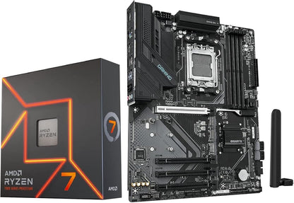 Micro Center AMD 7700X Processor with GIGABYTE B850 Gaming Wifi Motherboard