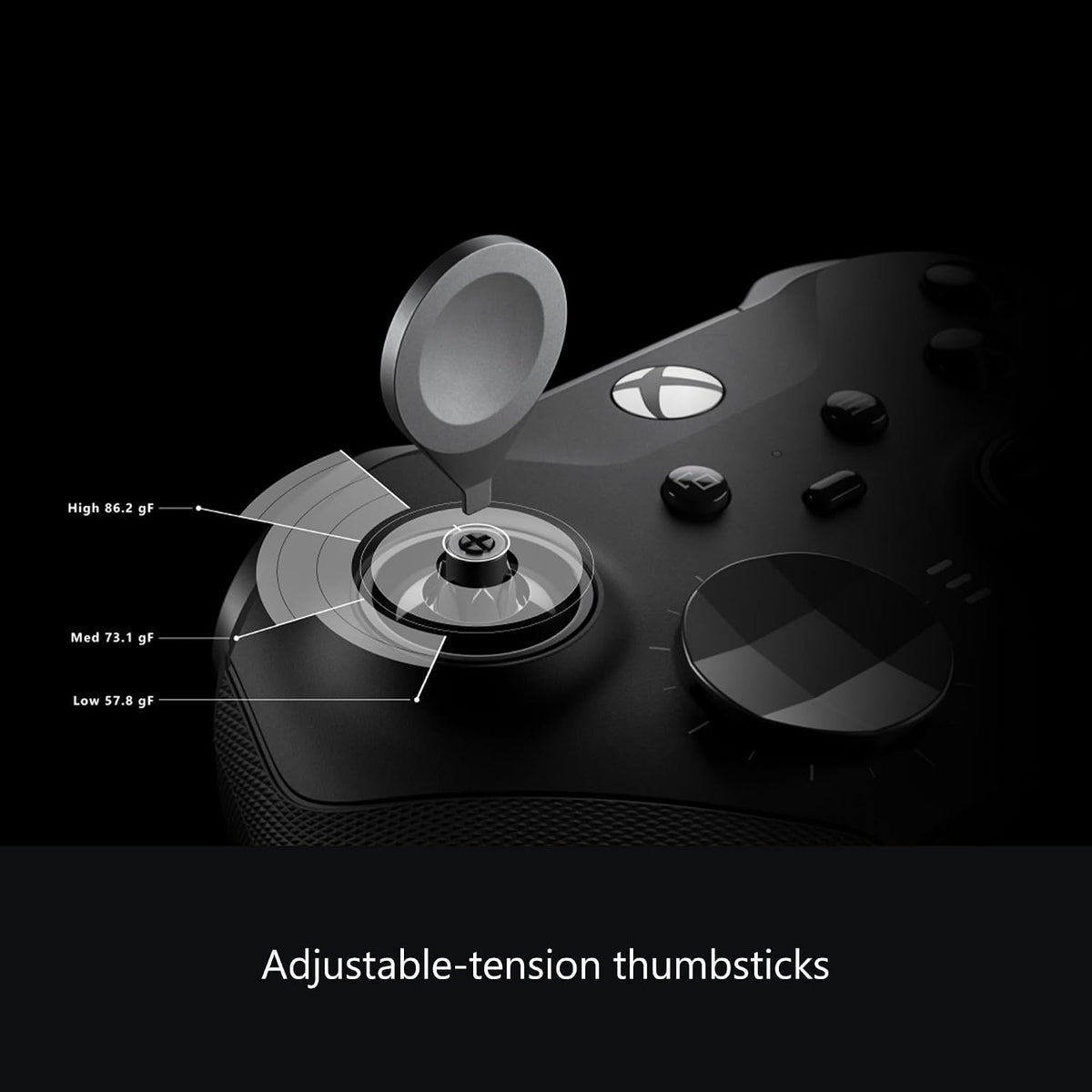 Xbox Wireless Gaming Controller | Elite Series 2 | Black