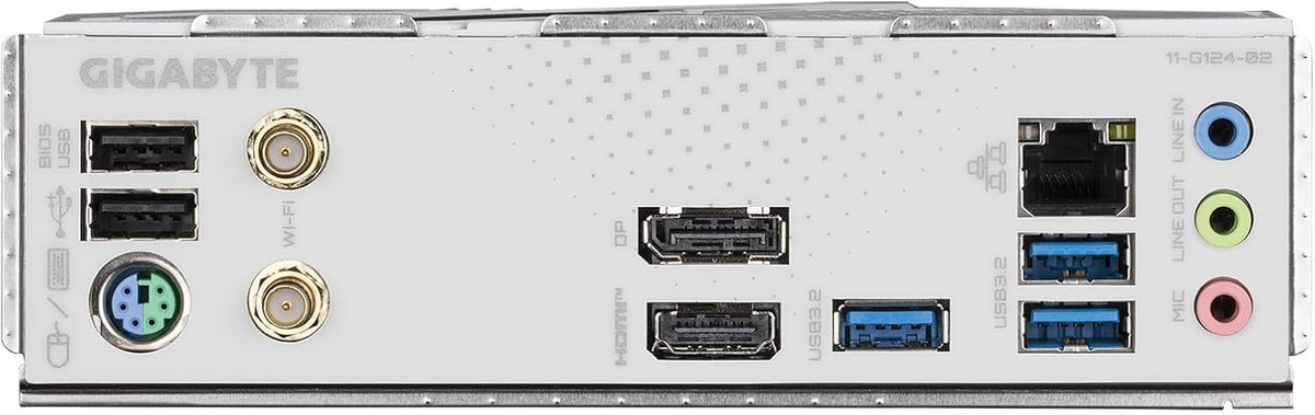 GIGABYTE B760M Gaming plus Wifi DDR4 LGA 1700 Intel B760 M-ATX Motherboard, 2* M.2, Pcie 4.0, Front USB 3.2 Gen 1 Type-C, 6 Gbe LAN, Q-Flash Plus, Ez-Latch