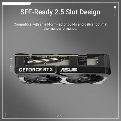 ASUS Dual Geforce RTX 5060 Ti 16GB GDDR7 OC Edition Gaming Graphics Card