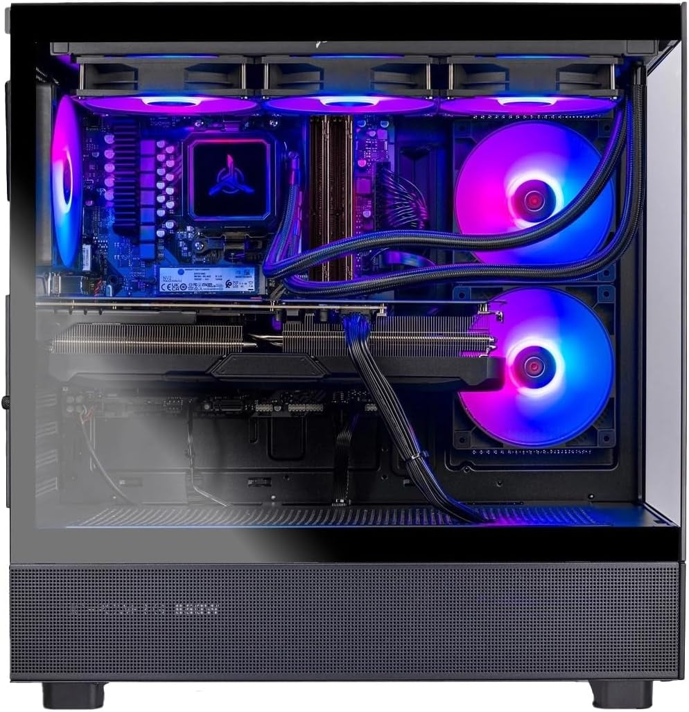 Skytech Gaming PC Desktop, Ryzen 7 9850X3D, RX 9070 XT, 32GB RAM, 2TB SSD